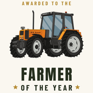 Furrow & Fields Greeting Card Farmer of the Year Renault 106-54 | Greeting Card Quality Farmers Merch