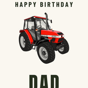 Furrow & Fields Greeting Card Happy Birthday Dad Case 4230 | Greeting Card Quality Farmers Merch