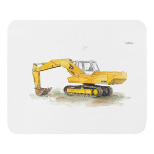 Furrow & Fields JCB 806 Watercolor | Mouse Mat Quality Farmers Merch