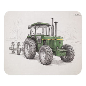 Furrow & Fields John Deere 4350 Pencil Sketch | Mouse Mat Quality Farmers Merch