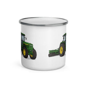 Furrow & Fields John Deere 4955 Illustration | Enamel Mug Quality Farmers Merch