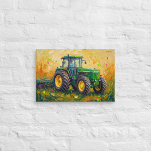 Furrow & Fields John Deere 4955 Splash Art | Canvas Quality Farmers Merch
