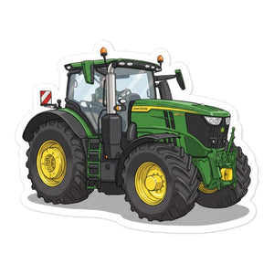Furrow & Fields John Deere 6R 250 | Bubble-free stickers Quality Farmers Merch