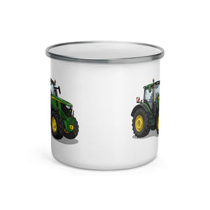 Furrow & Fields John Deere 6R 250 | Enamel Mug Quality Farmers Merch