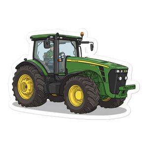 Furrow & Fields John Deere 8345R | Bubble-free stickers Quality Farmers Merch