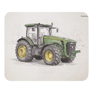 Furrow & Fields John Deere 8345R Pencil Sketch | Mouse Mat Quality Farmers Merch