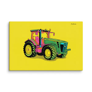 Furrow & Fields John Deere 8345R Pop Art | Canvas Quality Farmers Merch