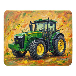Furrow & Fields John Deere 8345R Splash Art | Mouse Mat Quality Farmers Merch