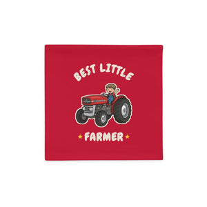 Furrow & Fields Kids Cushion Cover Best Little Farmer Massey Ferguson 135 | Kids Cushion Cover Quality Farmers Merch