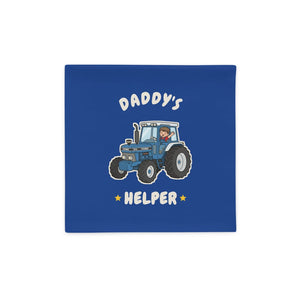 Furrow & Fields Kids Cushion Cover Daddy's Helper Ford 7810 | Kids Cushion Cover Quality Farmers Merch