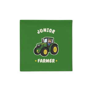 Furrow & Fields Kids Cushion Cover Junior Farmer John Deere 6R 250 | Kids Cushion Cover Quality Farmers Merch