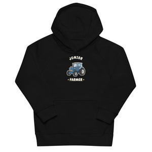 Furrow & Fields Kids Hoodie Black / 4Y Junior Farmer Ford 7810 | Kids Hoodie Quality Farmers Merch