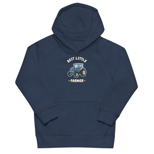 Furrow & Fields Kids Hoodie French Navy / 4Y Best Little Farmer Ford 7810 | Kids Hoodie Quality Farmers Merch