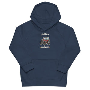 Furrow & Fields Kids Hoodie French Navy / 4Y Junior Farmer Massey Ferguson 390T | Kids Hoodie Quality Farmers Merch