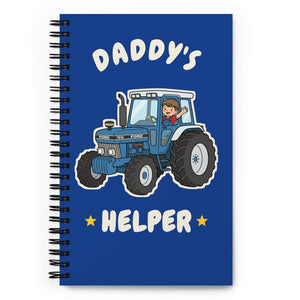 Furrow & Fields Kids Notebook Daddy's Helper Ford 7810 | Kids Notebook Quality Farmers Merch