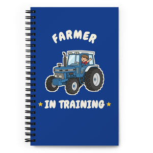Furrow & Fields Kids Notebook Farmer in Training Ford 7810 | Kids Notebook Quality Farmers Merch