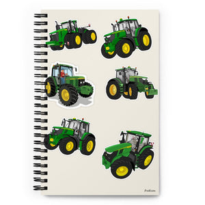 Furrow & Fields Kids Notebook John Deere Kids School Notebook No. 2 Quality Farmers Merch