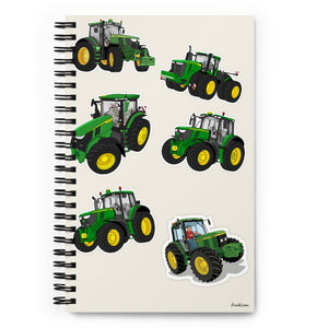 Furrow & Fields Kids Notebook John Deere Kids School Notebook No. 4 Quality Farmers Merch