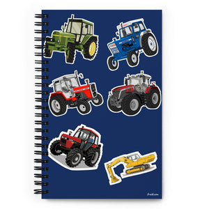 Furrow & Fields Kids Notebook Kids School Notebook No. 75 Quality Farmers Merch
