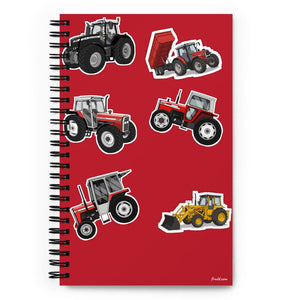 Furrow & Fields Kids Notebook Massey Ferguson Kids School Notebook Quality Farmers Merch