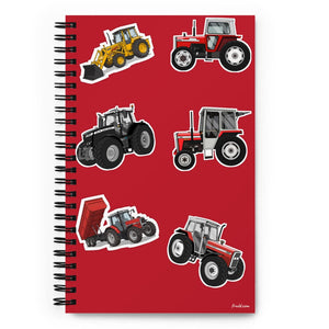 Furrow & Fields Kids Notebook Massey Ferguson Kids School Notebook No. 5 Quality Farmers Merch