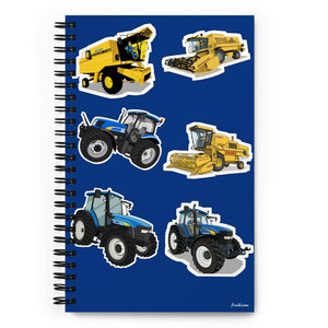 Furrow & Fields Kids Notebook New Holland Kids School Notebook Quality Farmers Merch