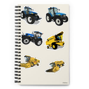 Furrow & Fields Kids Notebook New Holland Kids School Notebook No. 2 Quality Farmers Merch