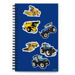 Furrow & Fields Kids Notebook New Holland Kids School Notebook No. 3 Quality Farmers Merch