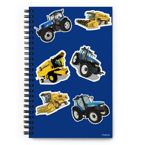 Furrow & Fields Kids Notebook New Holland Kids School Notebook No. 5 Quality Farmers Merch