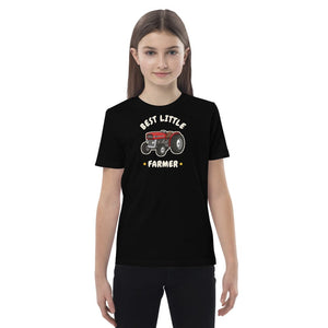 Furrow & Fields Kids Premium Tee Black / 3-4 Best Little Farmer Massey Ferguson 135 | Kids Premium Tee Quality Farmers Merch