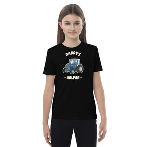 Furrow & Fields Kids Premium Tee Black / 3-4 Daddy's Helper Ford 7810 | Kids Premium Tee Quality Farmers Merch