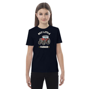 Furrow & Fields Kids Premium Tee French Navy / 3-4 Best Little Farmer Massey Ferguson 390T | Kids Premium Tee Quality Farmers Merch
