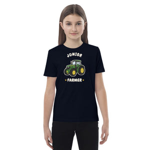 Furrow & Fields Kids Premium Tee French Navy / 3-4 Junior Farmer John Deere 6R 250 | Kids Premium Tee Quality Farmers Merch