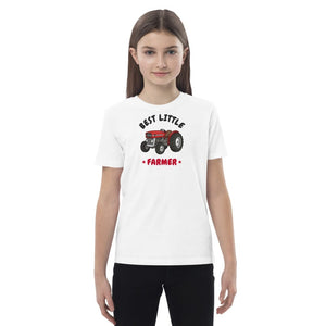 Furrow & Fields Kids Premium Tee White / 3-4 Best Little Farmer Massey Ferguson 135 | Kids Premium Tee Quality Farmers Merch