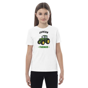 Furrow & Fields Kids Premium Tee White / 3-4 Junior Farmer John Deere 6R 250 | Kids Premium Tee Quality Farmers Merch