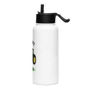 Furrow & Fields Kids Straw Bottle Daddy's Helper John Deere 6R 250 | Kids Straw Bottle Quality Farmers Merch