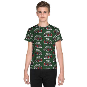 Furrow & Fields Kids T-Shirt Kids Fendt 1050 Vario Tractor T-Shirt – Green Quality Farmers Merch