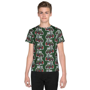 Furrow & Fields Kids T-Shirt Kids Fendt 313 Vario Tractor T-Shirt – Green Quality Farmers Merch