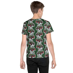 Furrow & Fields Kids T-Shirt Kids Fendt 516 Vario Tractor T-Shirt – Green Quality Farmers Merch