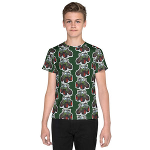 Furrow & Fields Kids T-Shirt Kids Fendt 516 Vario Tractor T-Shirt – Green Quality Farmers Merch