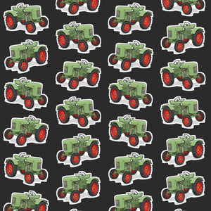 Furrow & Fields Kids T-Shirt Kids Fendt Dieselross Tractor T-Shirt – Charcoal Quality Farmers Merch