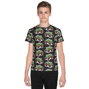 Furrow & Fields Kids T-Shirt Kids Fendt Dieselross Tractor T-Shirt – Charcoal Quality Farmers Merch
