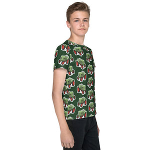 Furrow & Fields Kids T-Shirt Kids Fendt Dieselross Tractor T-Shirt – Green Quality Farmers Merch