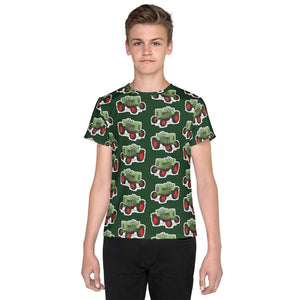 Furrow & Fields Kids T-Shirt Kids Fendt Dieselross Tractor T-Shirt – Green Quality Farmers Merch