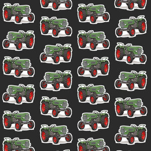Furrow & Fields Kids T-Shirt Kids Fendt Farmer 2 Tractor T-Shirt – Charcoal Quality Farmers Merch
