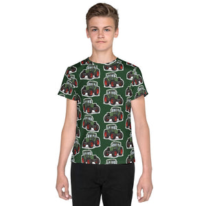 Furrow & Fields Kids T-Shirt Kids Fendt Favorit 611 Tractor T-Shirt – Green Quality Farmers Merch