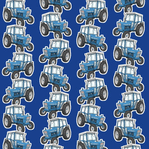 Furrow & Fields Kids T-Shirt Kids Ford 4600 Tractor T-Shirt – Blue Quality Farmers Merch