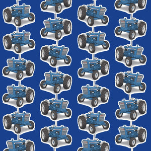 Furrow & Fields Kids T-Shirt Kids Ford 5000 Tractor T-Shirt – Blue Quality Farmers Merch