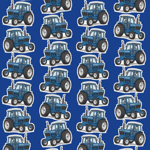 Furrow & Fields Kids T-Shirt Kids Ford 6700 Tractor T-Shirt – Blue Quality Farmers Merch