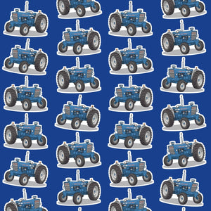 Furrow & Fields Kids T-Shirt Kids Ford 7000 Tractor T-Shirt – Blue Quality Farmers Merch